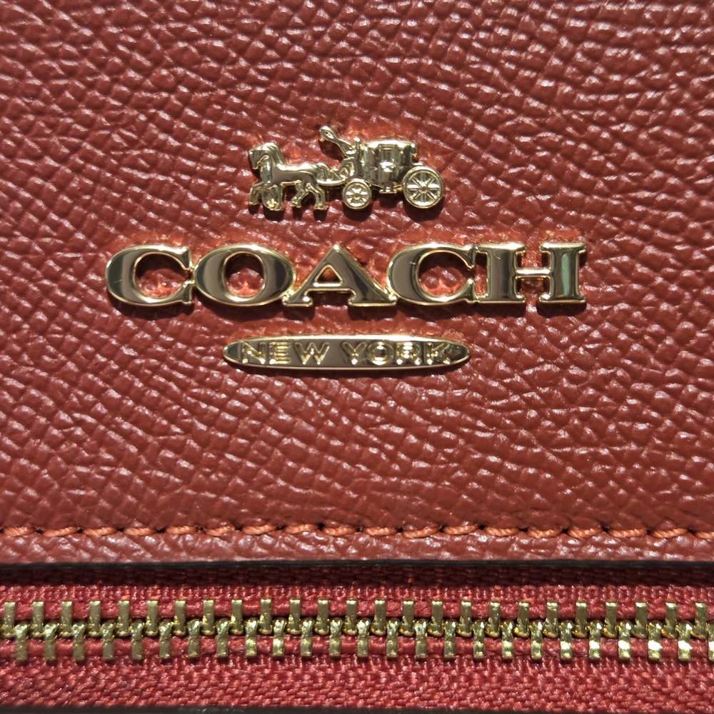 Coach Mini Rowan File Bag Red - CE871 - Picture 2 of 11